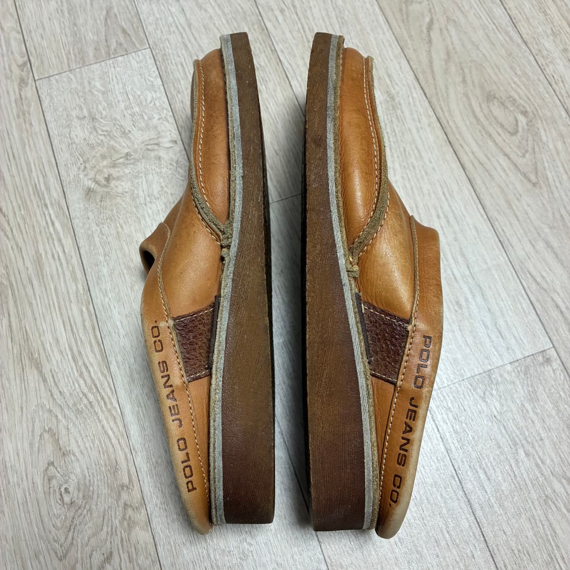 폴로 소가죽 빈티지 뮬 (260~265) 상품이미지4