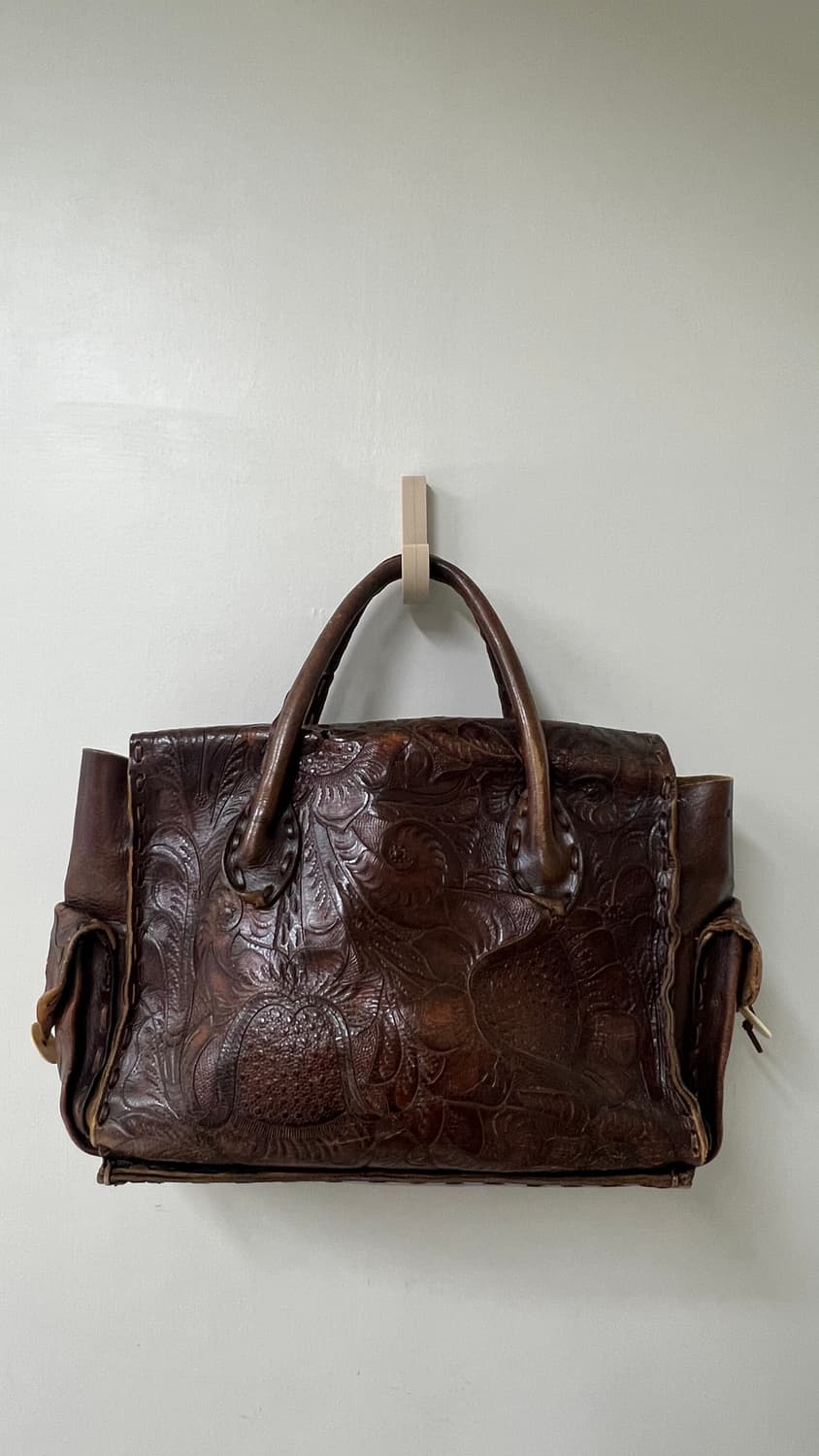 빈티지 가죽 토트백 상품이미지10