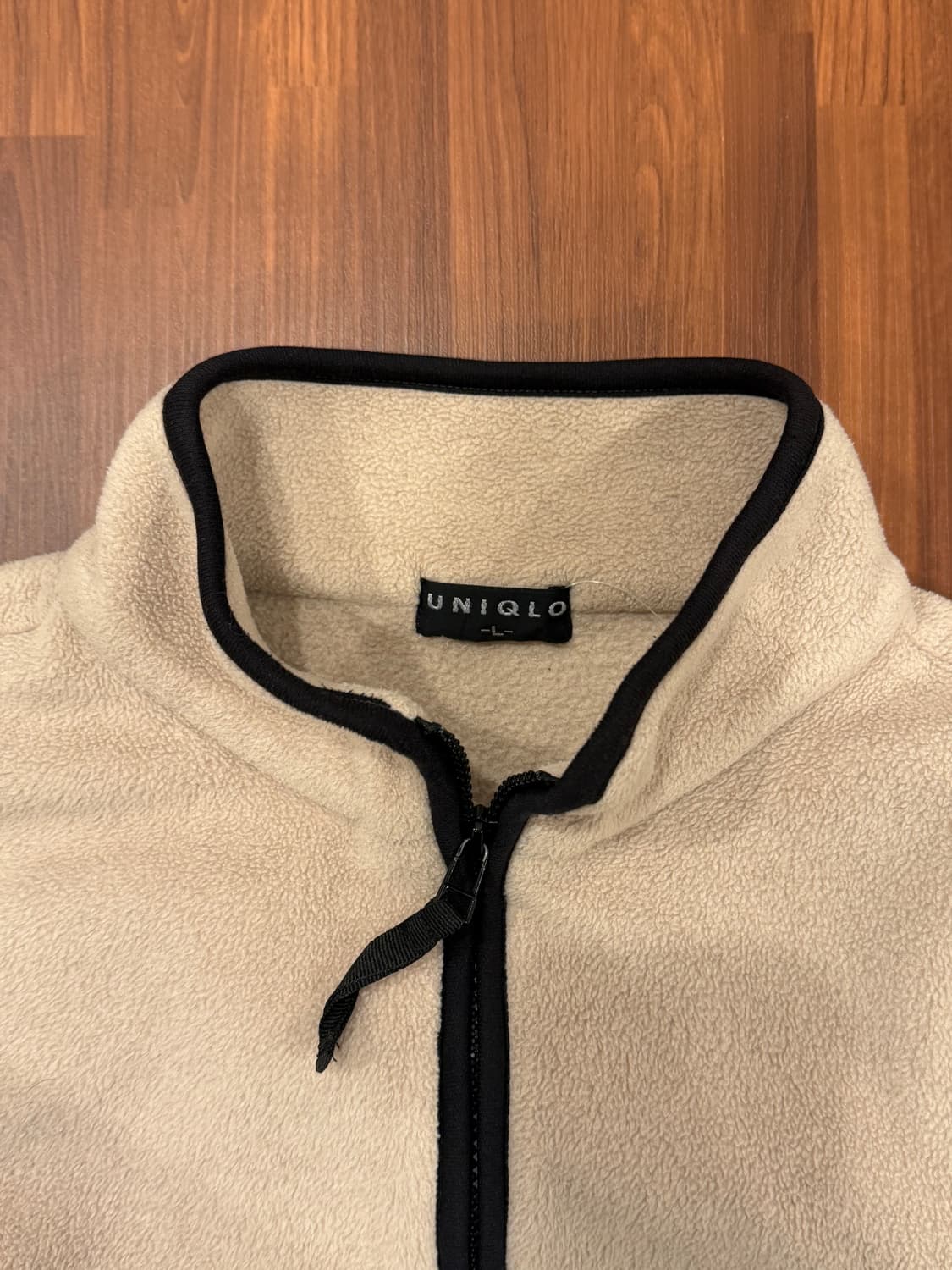 90s Uniqlo 올드 유니클로 플리스 신칠라 하프 집업 상품이미지9