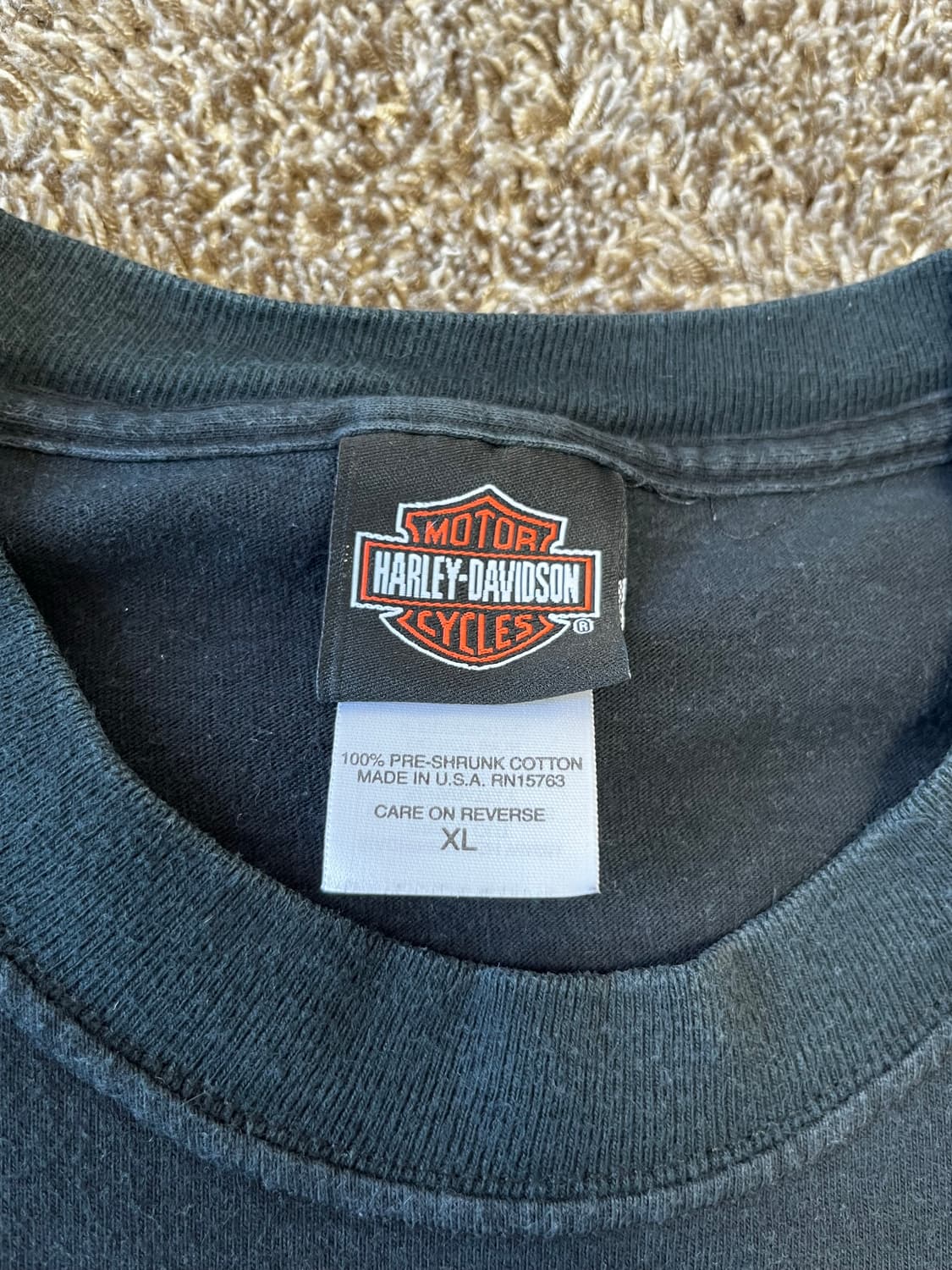 Vintage harley davidson tee 할리데이비슨 소드티셔츠 상품이미지3