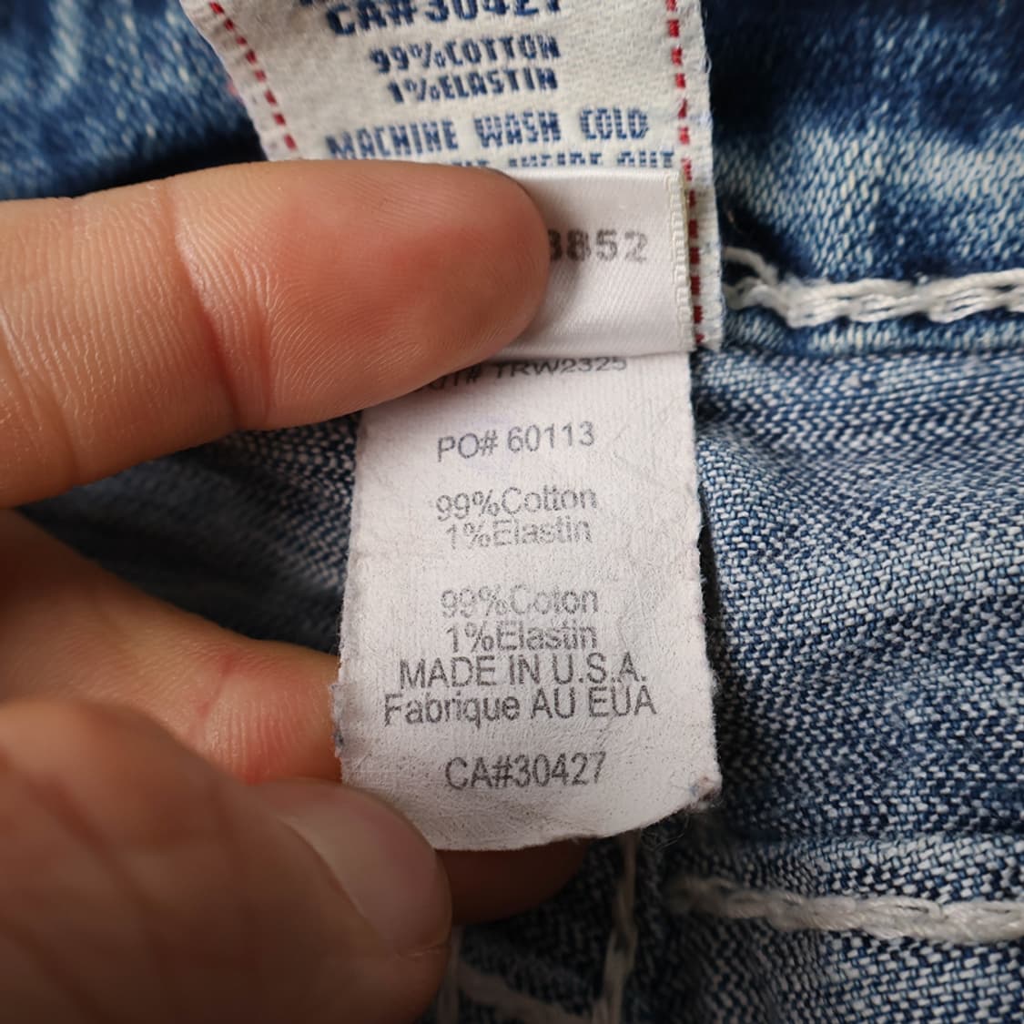 25/트루릴리전 USA 조이슈퍼T 부츠컷 데님 상품이미지8