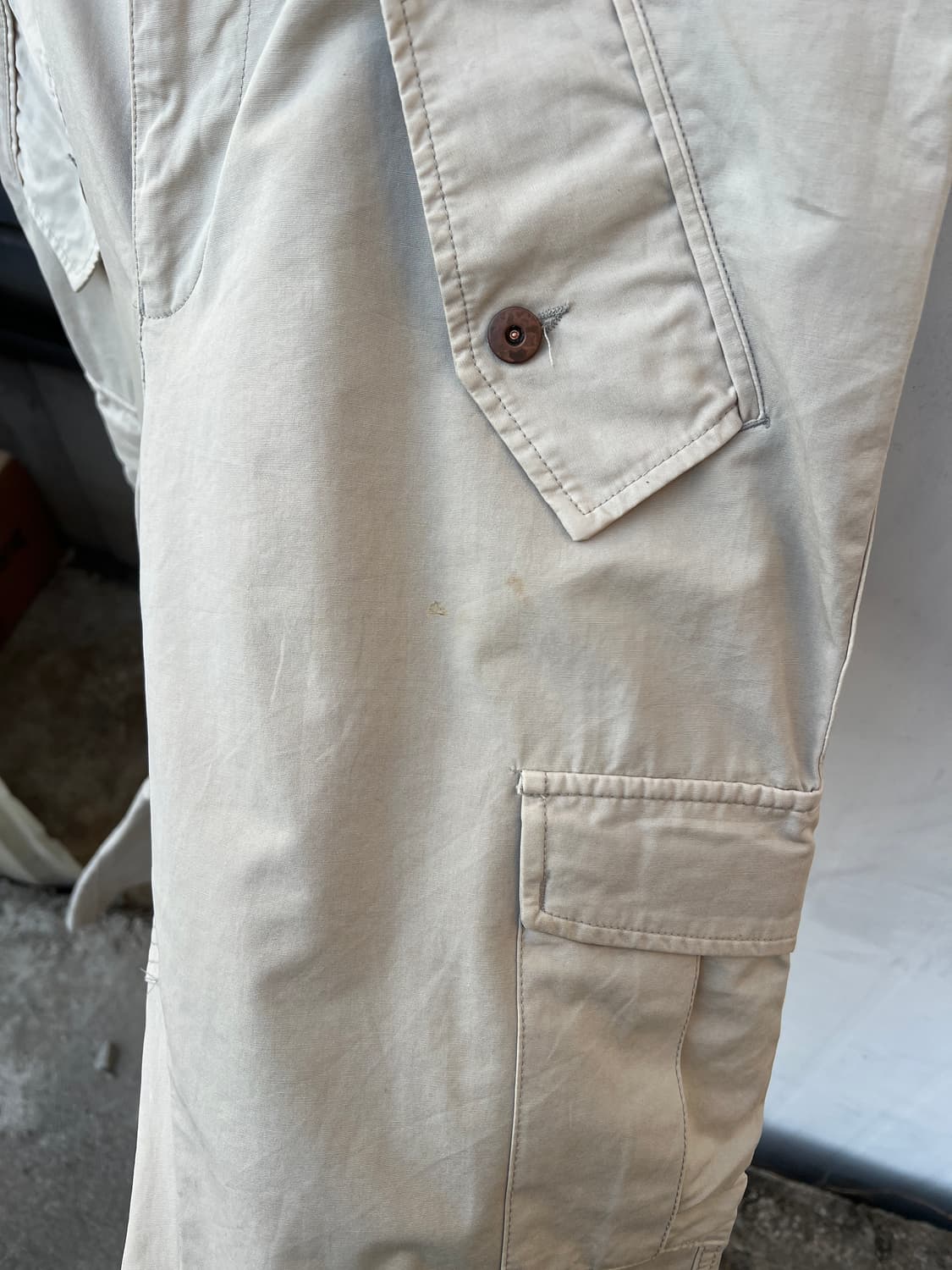 [34] 00s 엠포리오 아르마니 플레어핏 카고 팬츠 상품이미지8