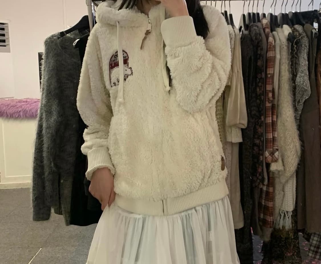 Jeep 지프 양털 후리스 집업 자켓 상품이미지1