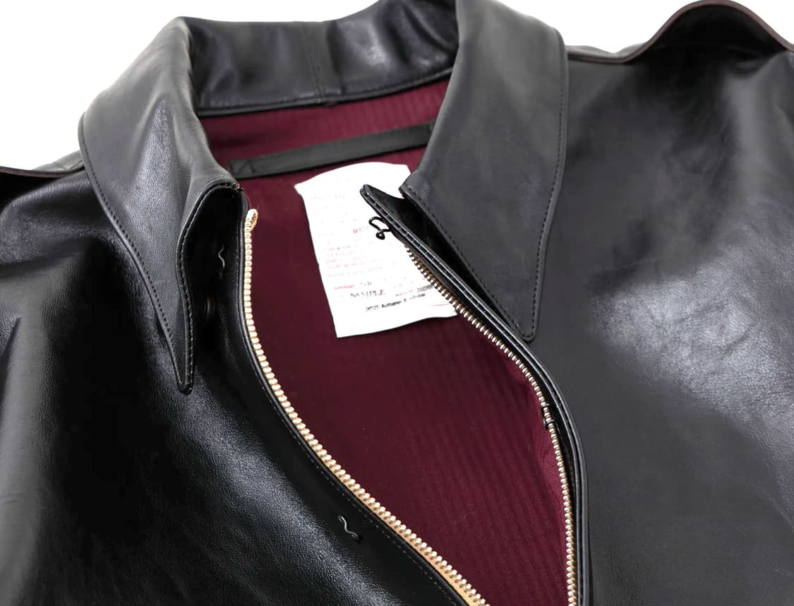 25AW NICENESS P.MONKMAN 차심 레더 A2
 상품이미지8