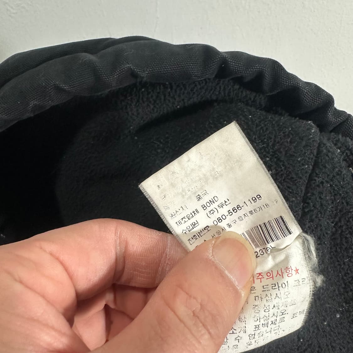 L-XL 폴로진스 블랙 오버핏 밑단스트링 암로고 야상점퍼 상품이미지9