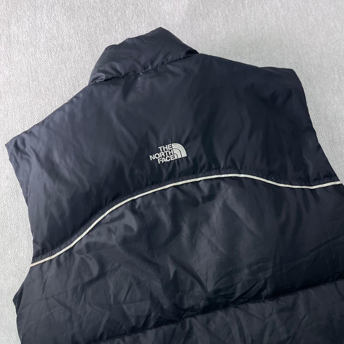 95 노스페이스 600 센터로고 구스 조끼 패딩 상품이미지5