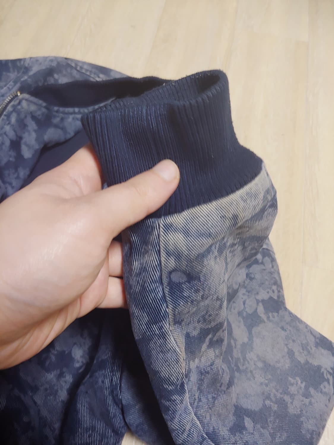 일본 프린팅 데님 스타디움 자켓 m,77 상품이미지4