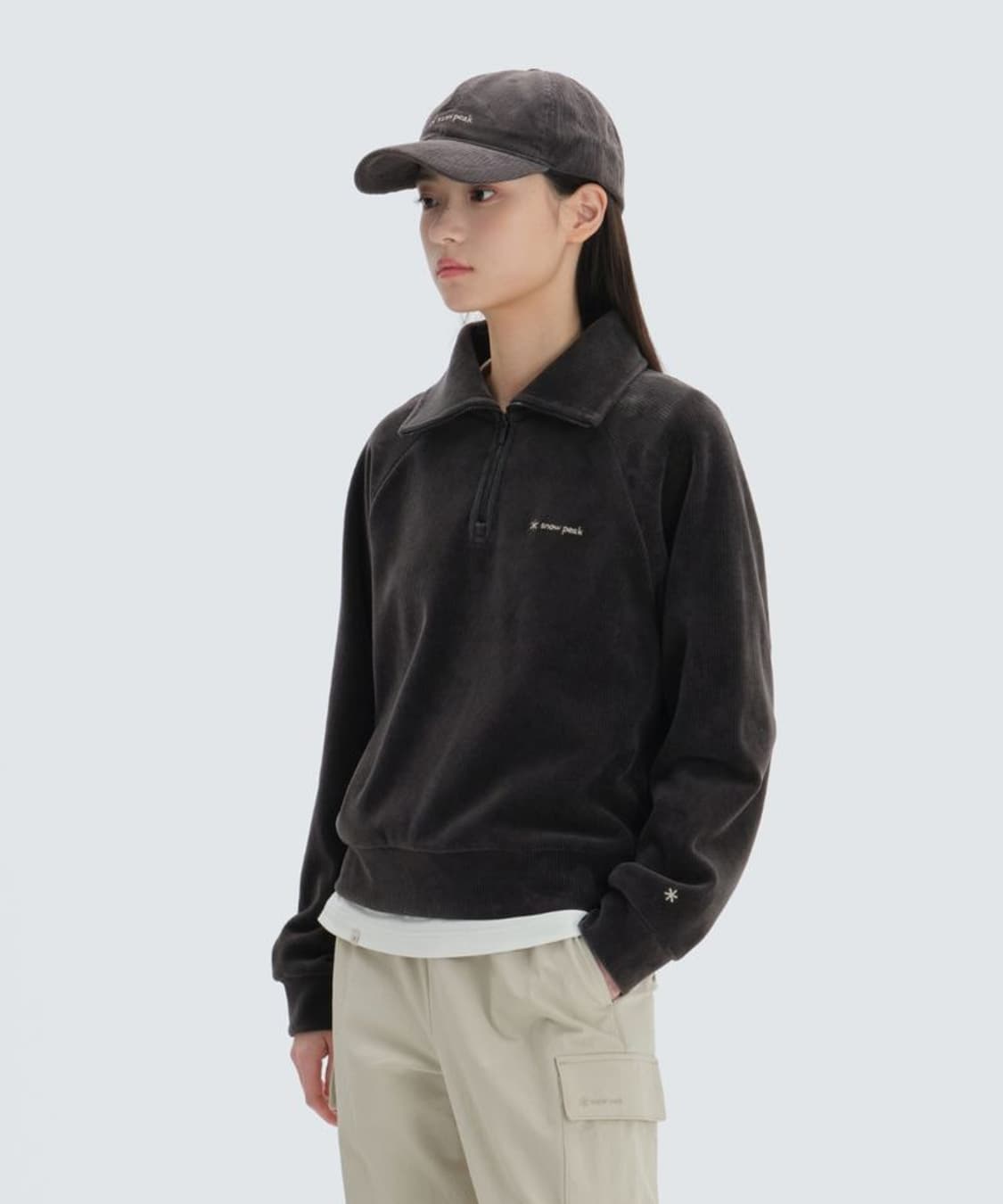 [XS] 스노우피크 코듀로이 반집업 상품이미지2