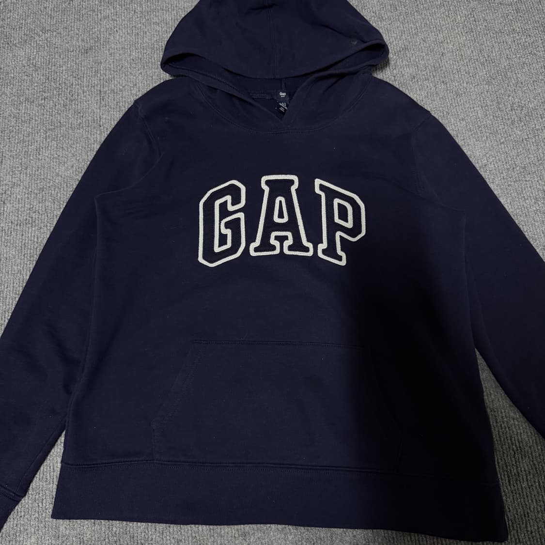 갭 네이비 후드티  m 상품이미지2