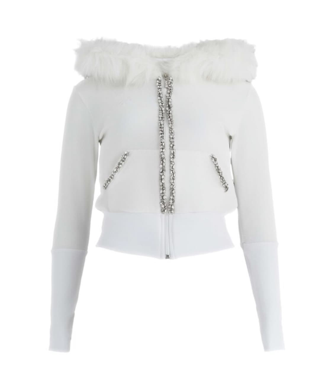 베이비메탈클럽 glam fur velour hood zip up 상품이미지1