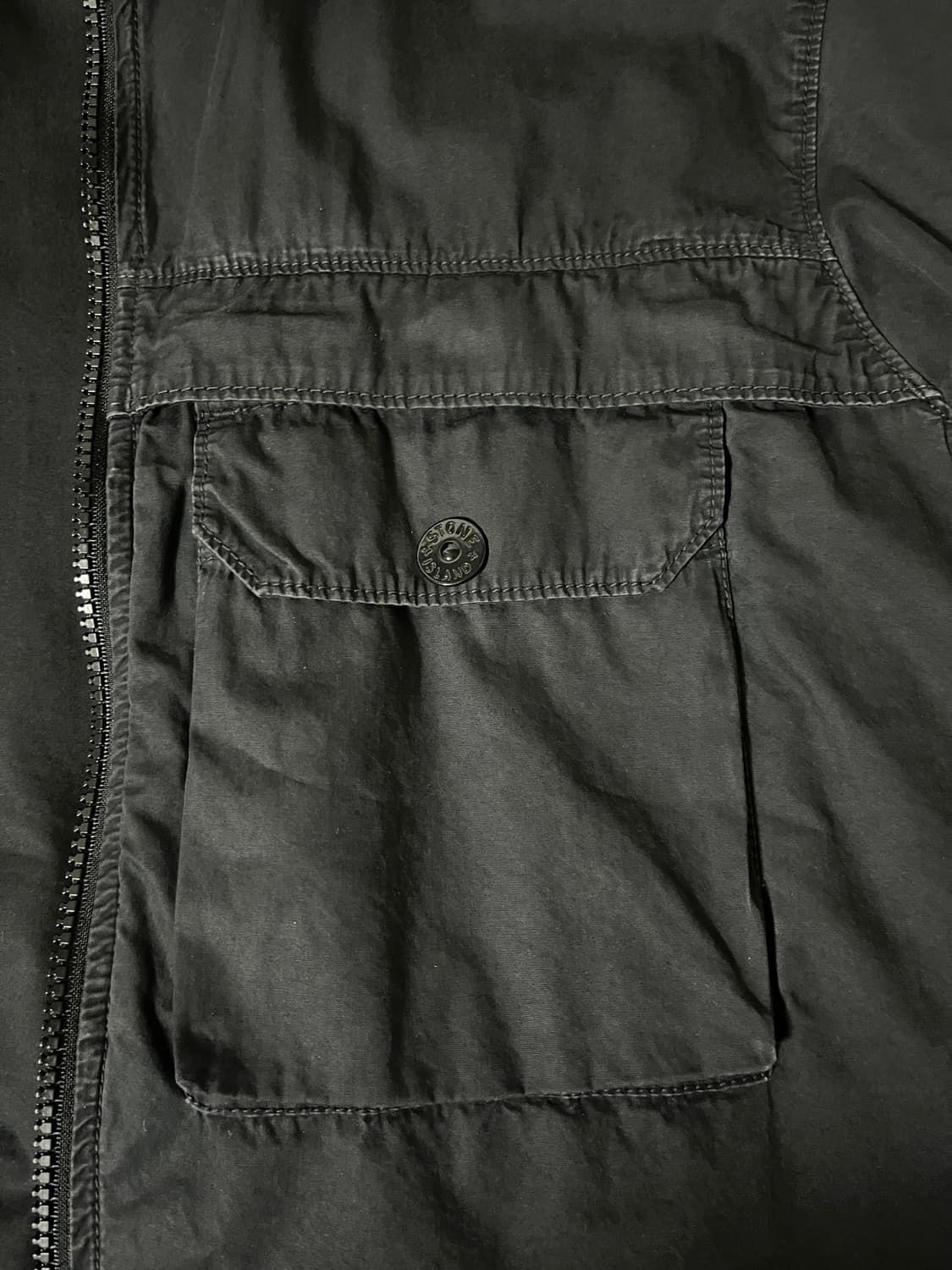 스톤아일랜드 올드이펙트 오버셔츠 황금라인 황금사이즈 상품이미지3