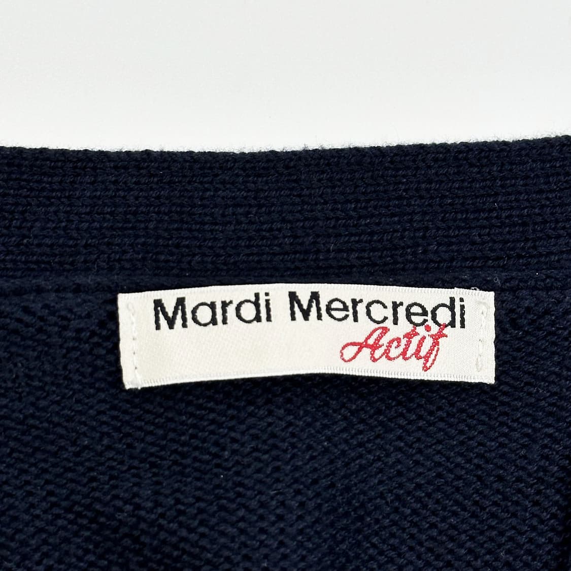 마르디 메크르디 플라워 네이비 가디건 (M 여성추천) 상품이미지4