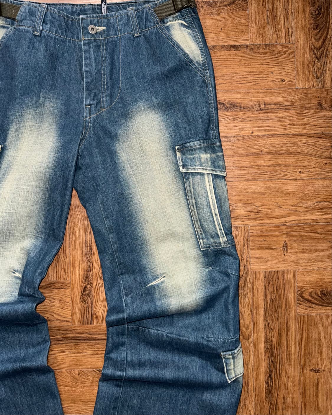 빈티지 데님 카고  상품이미지3