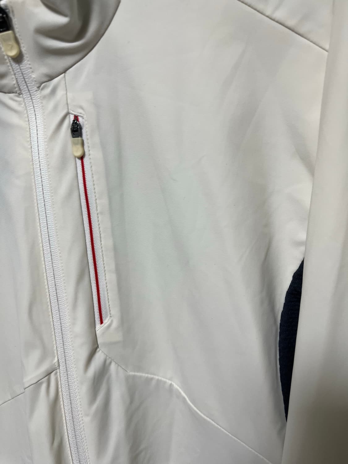 미즈노 아이보리  바람막이 집업자켓 상품이미지3