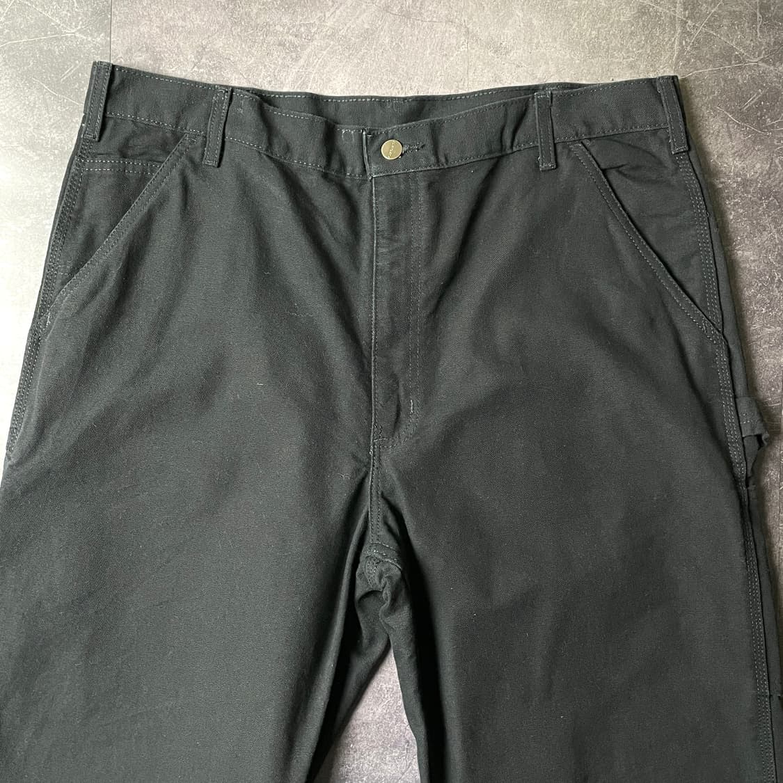 CARHARTT 칼하트 빈티지 블랙 싱글니 카펜터 팬츠 상품이미지2