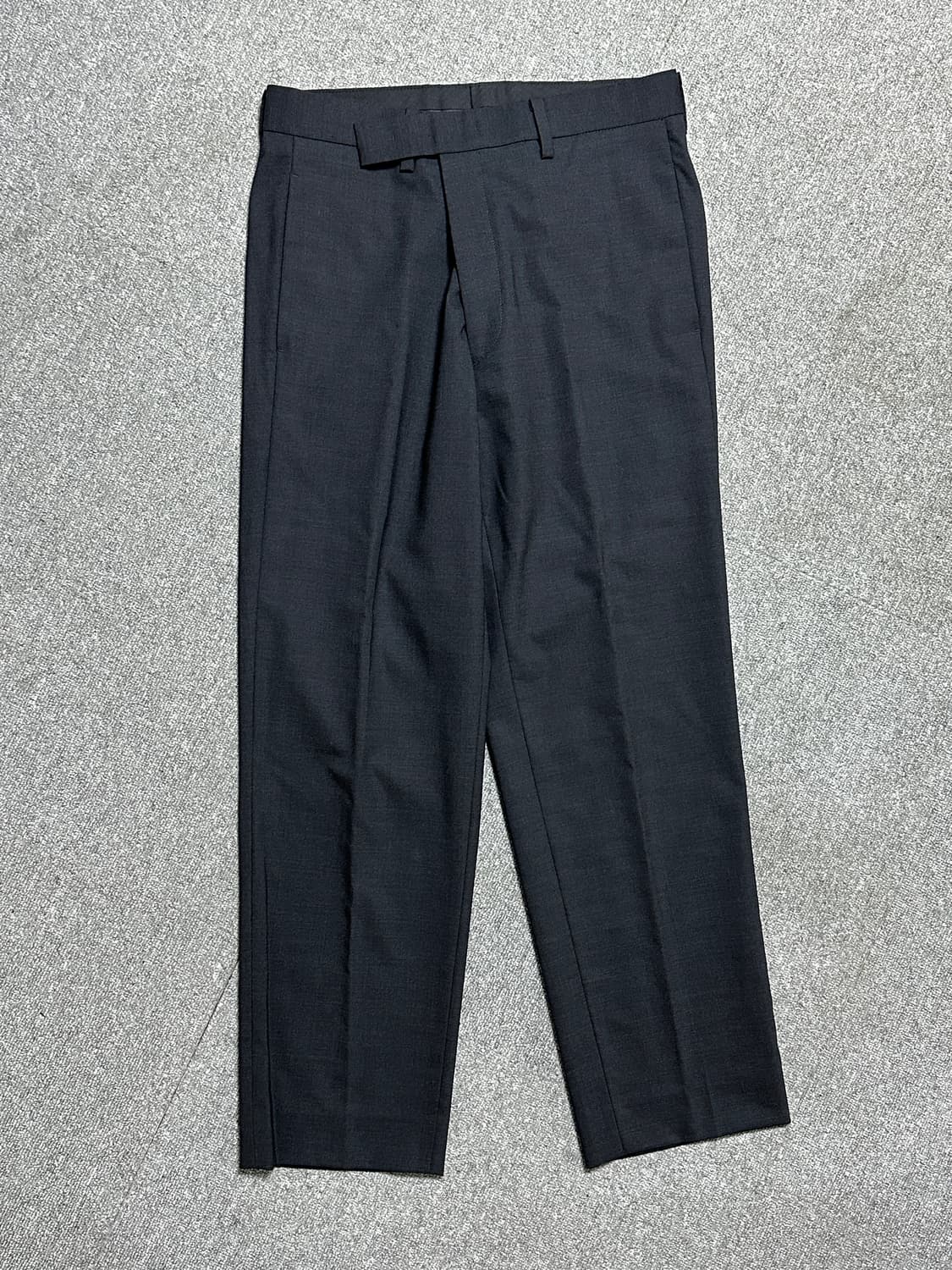 MNGU 3 버튼 wool 셋업 다크 그레이 자켓 팬츠 셋업 M/S 상품이미지6