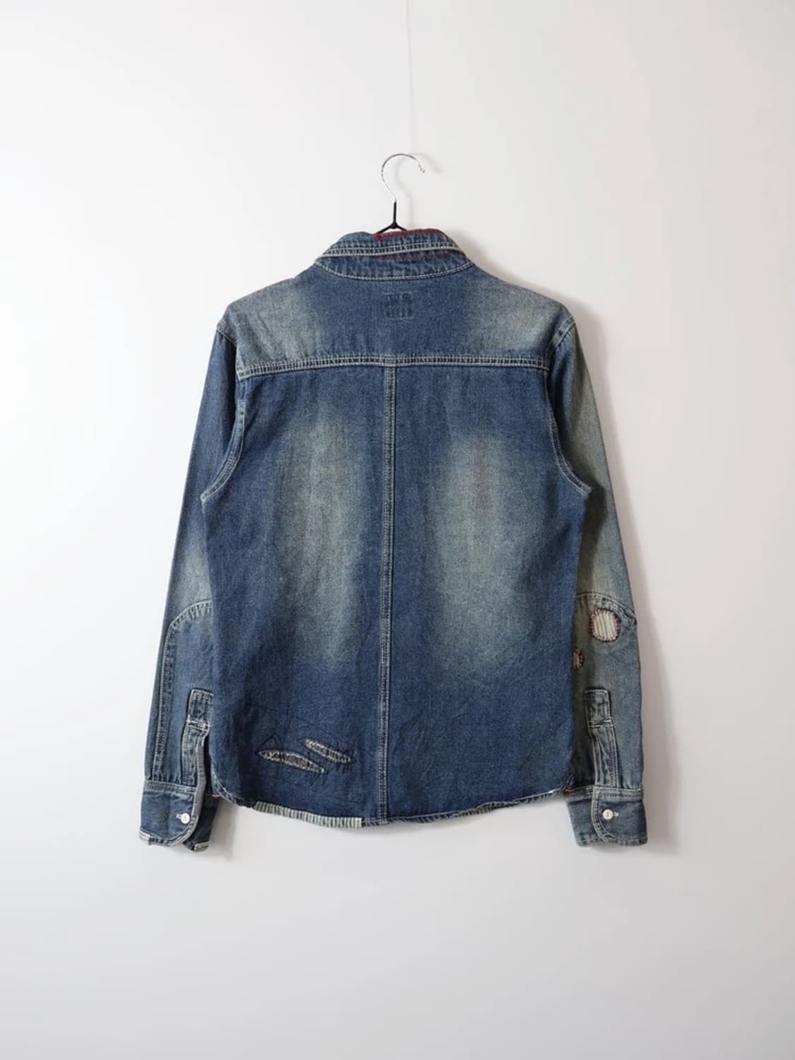 BONDS PEACE Patchwork Denim Shirt 상품이미지6