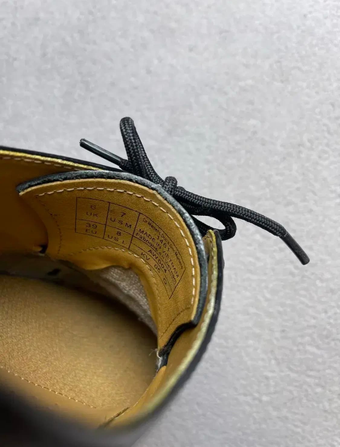 [39] 닥터마틴 1461 3홀 스무스 블랙 250~255 상품이미지8