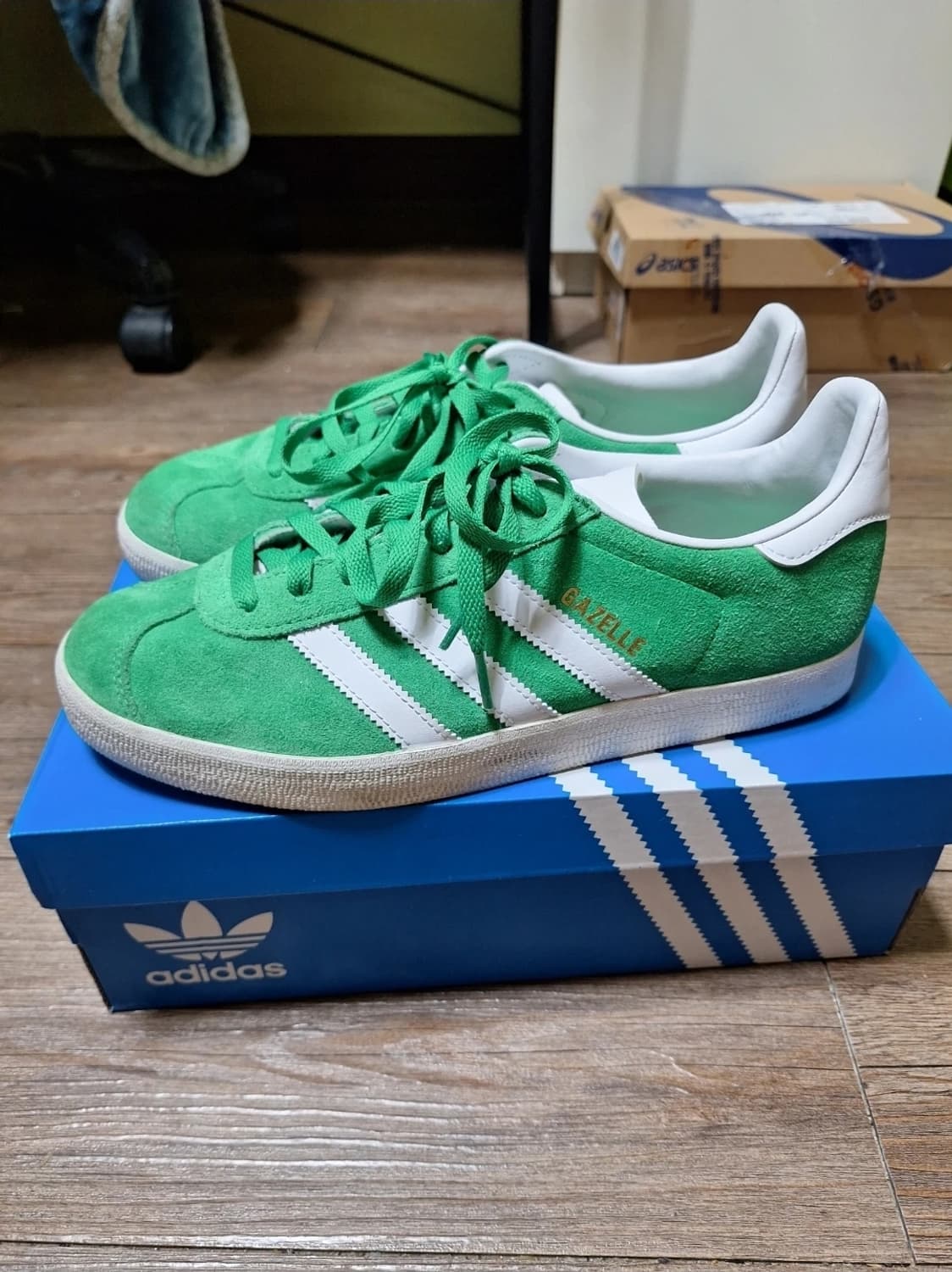 아이다스 가젤 그린 색상 상품이미지4