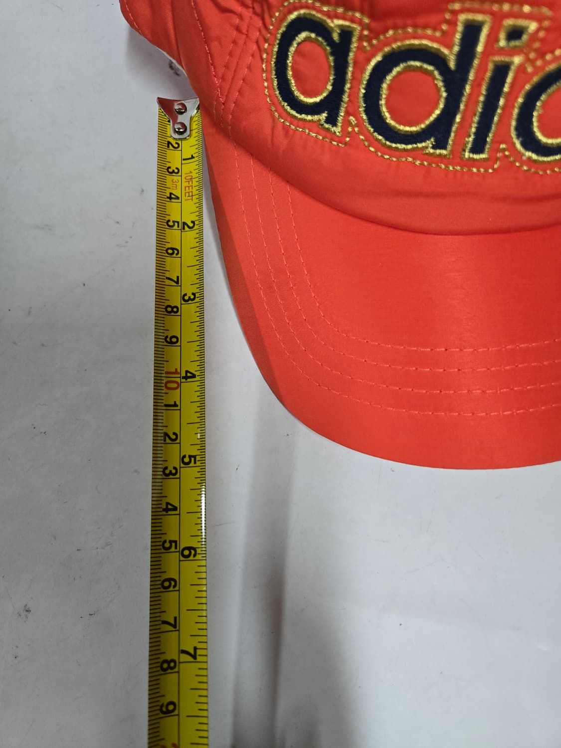 아디다스 오렌지 퀼팅 볼캡 새상품 상품이미지7