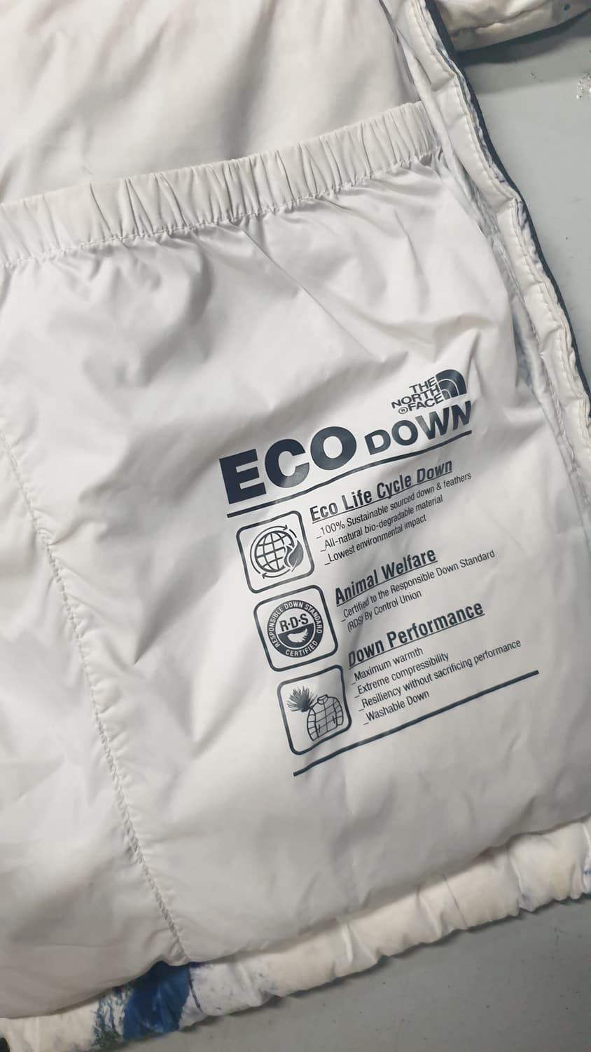 노스페이스 지구 눕시 패딩 S 상품이미지9