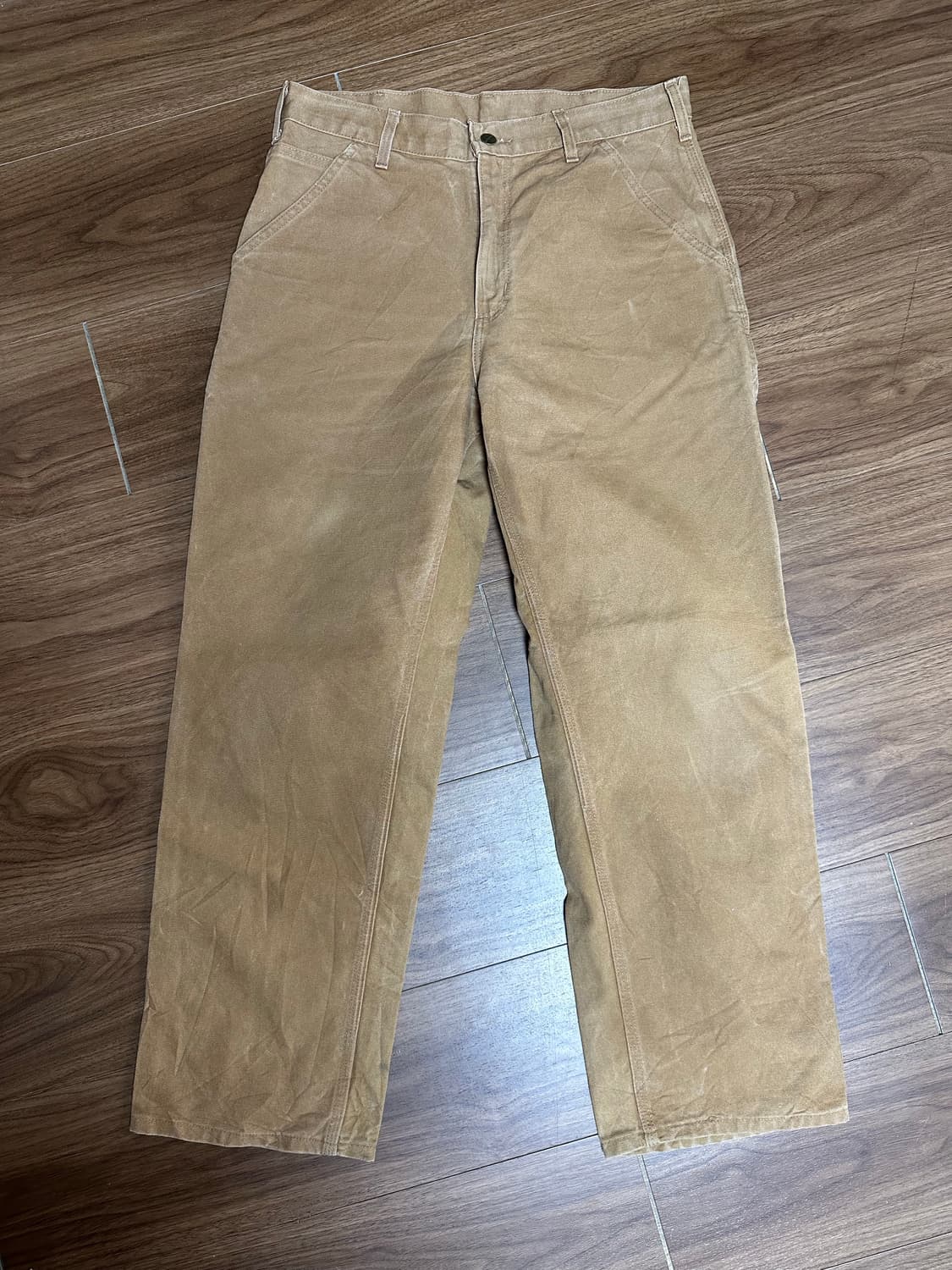 OG 빈티지 칼하트 카펜터 워크팬츠 B11 BRN made in usa 상품이미지1