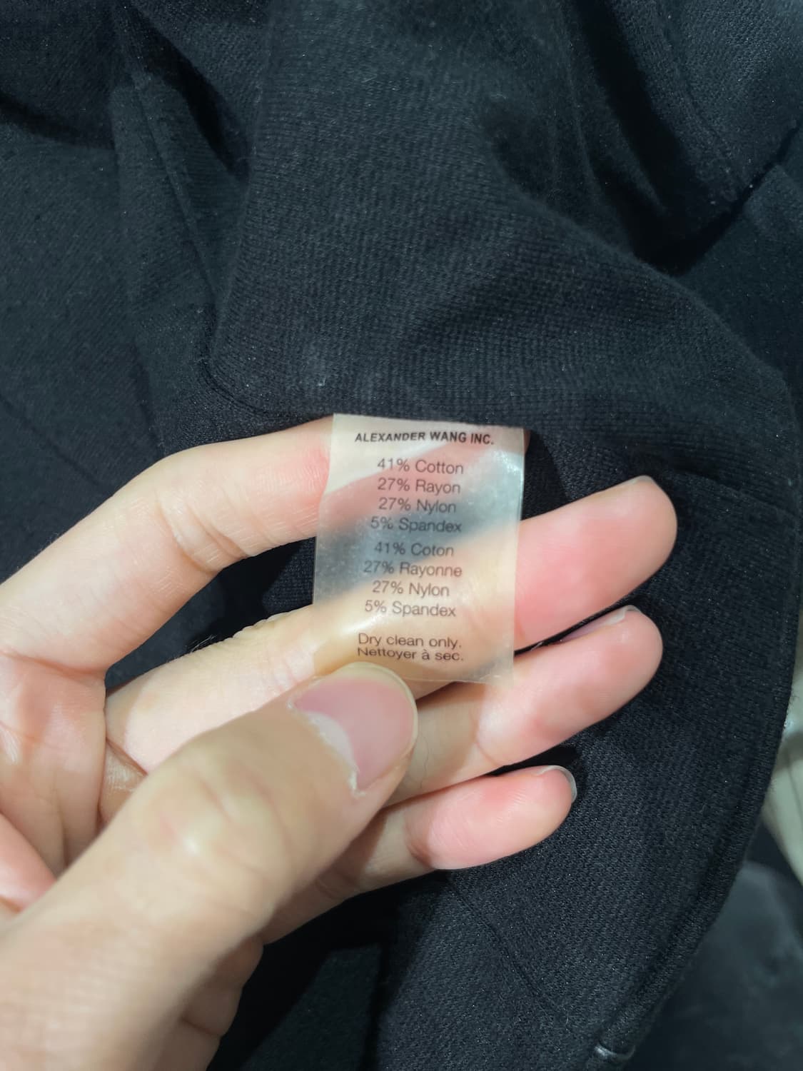 알렉산더 왕 블랙 크롭 오픈 가디건 상품이미지8