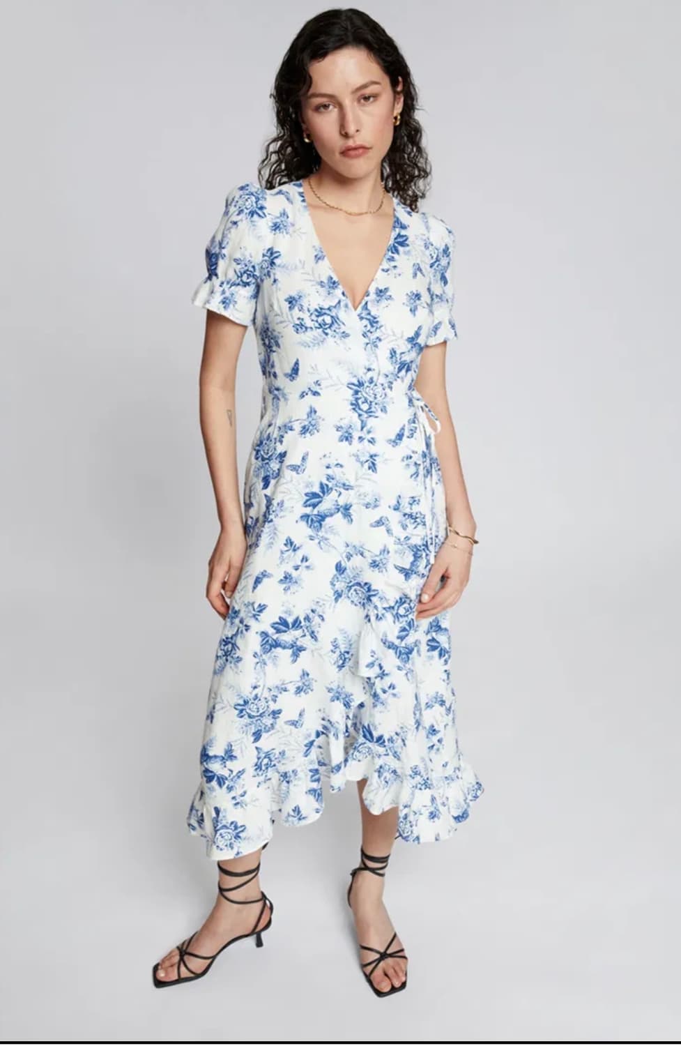 앤아더스토리즈 린넨 랩원피스 55 상품이미지1