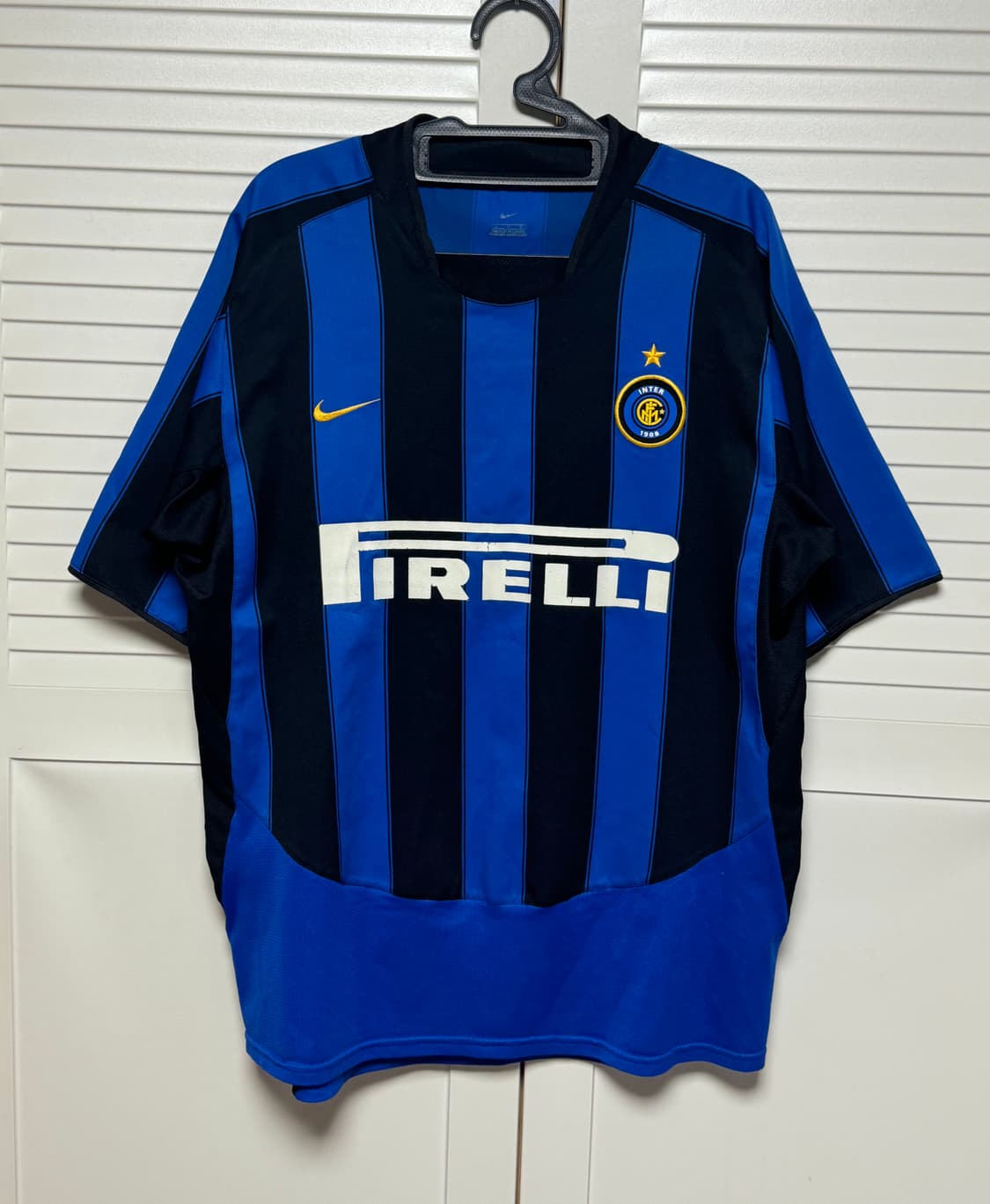 03-04 인터밀란 홈 나이키 유니폼 반팔 노마킹 상품이미지1