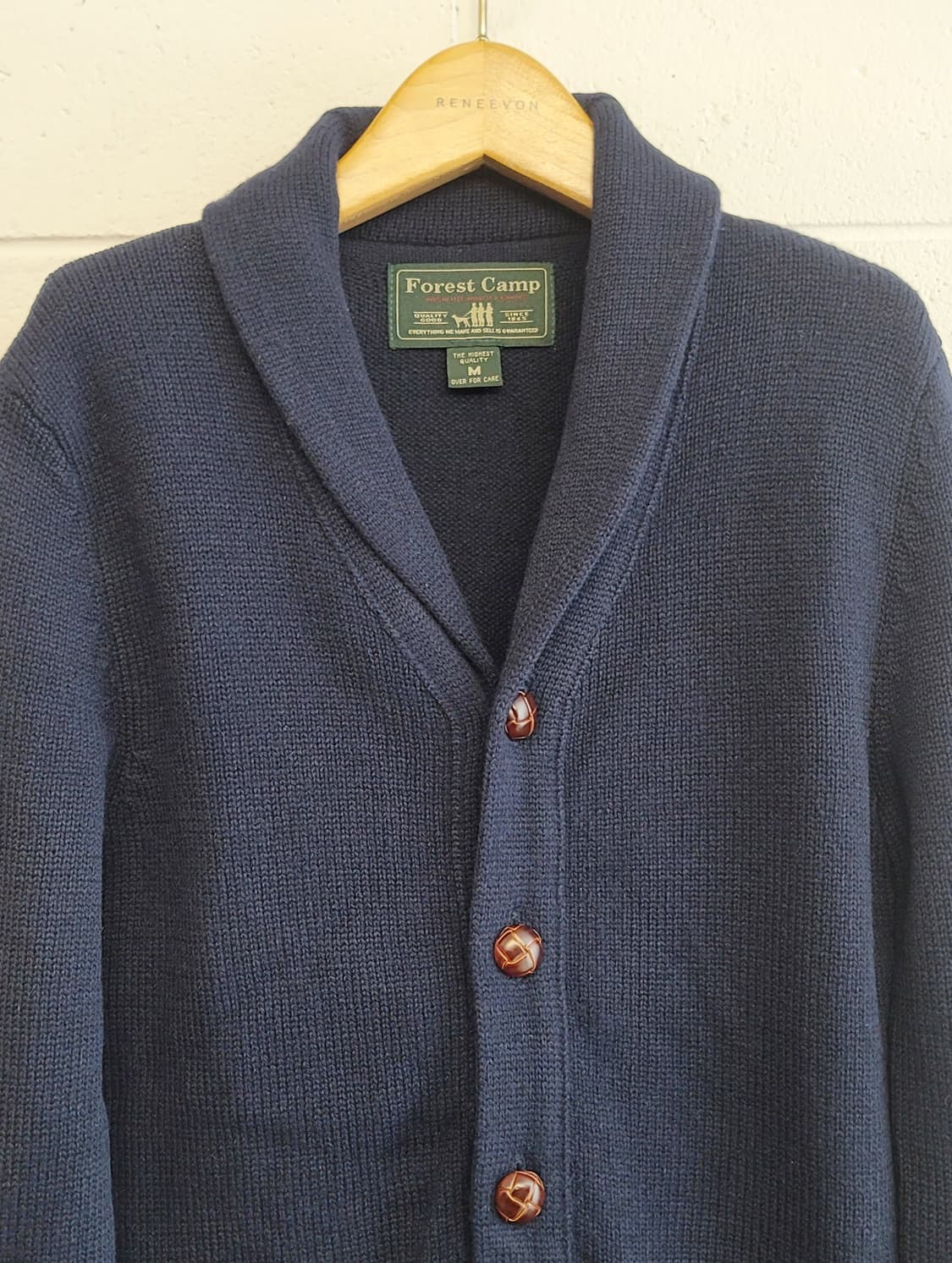 포레스트캠프  숄카라 니트가디건 판매 상품이미지3