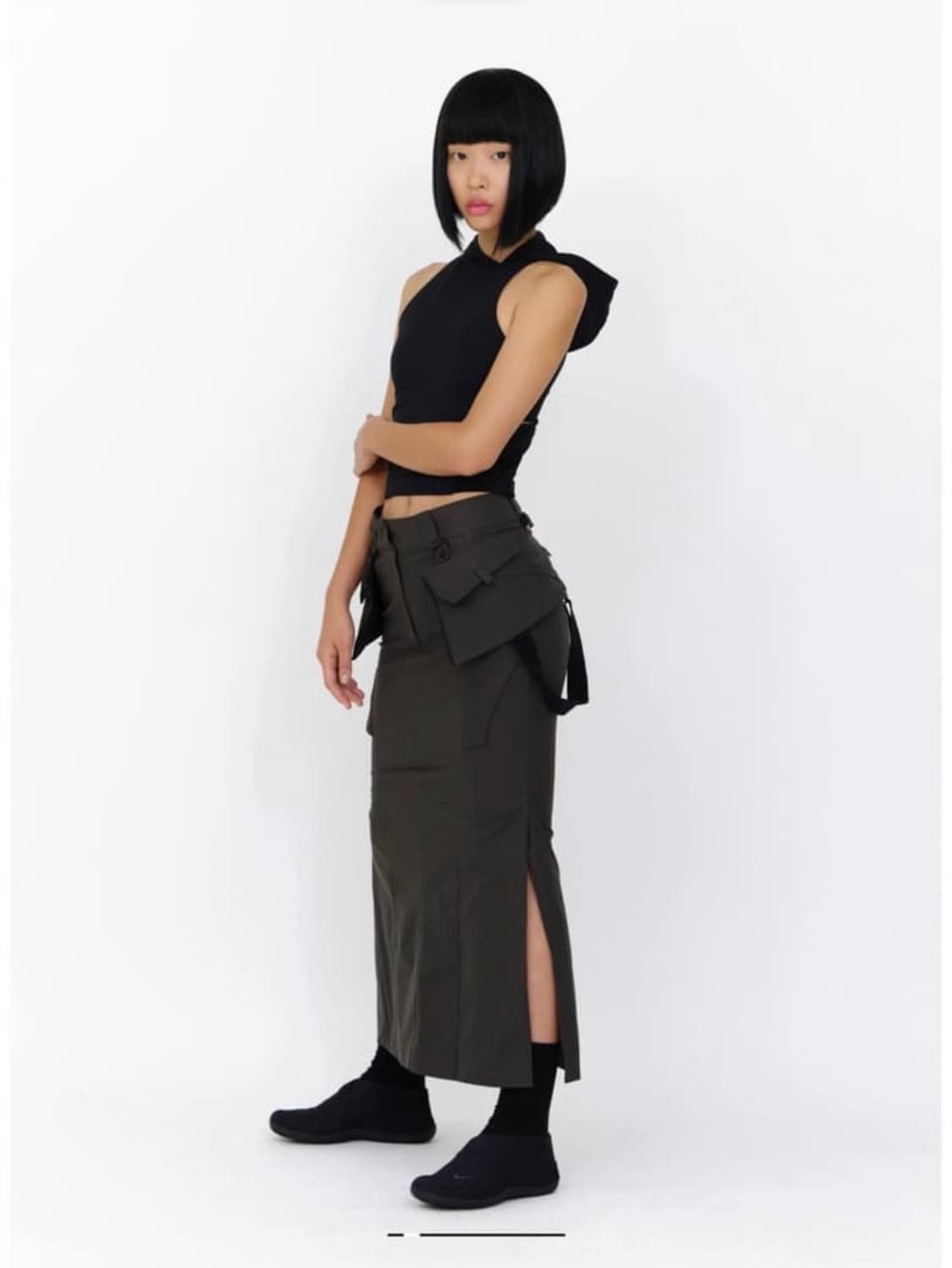 혜인서 카고 스커트 hyeinseo cargo skirt 상품이미지1