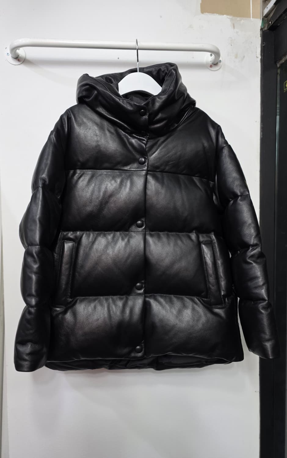 로보 여성 양가죽 구스 패딩 상품이미지1