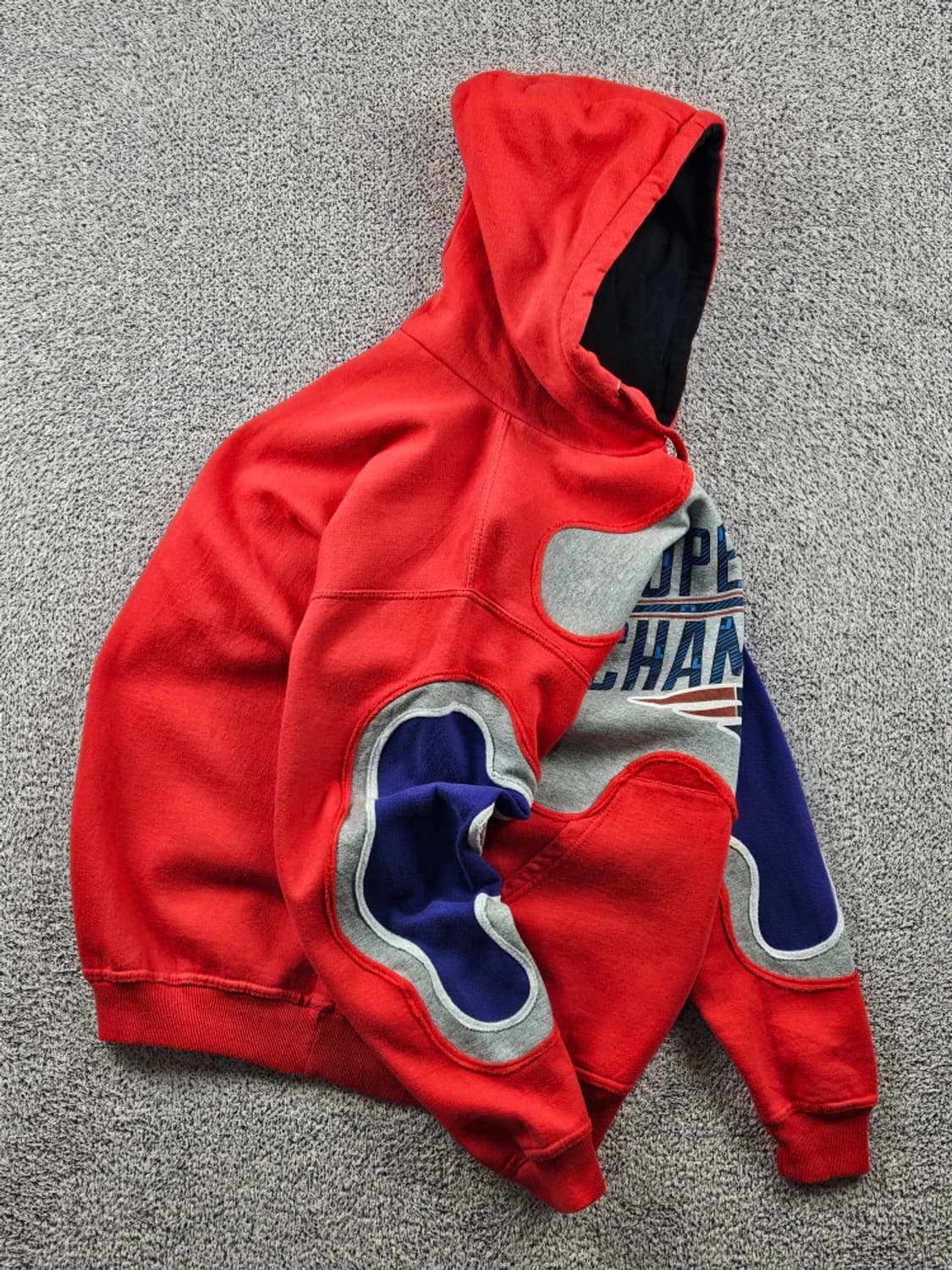 슈퍼볼 챔피언스 아플리케 커스텀 후드 티셔츠 ( M ) / 9355 상품이미지4