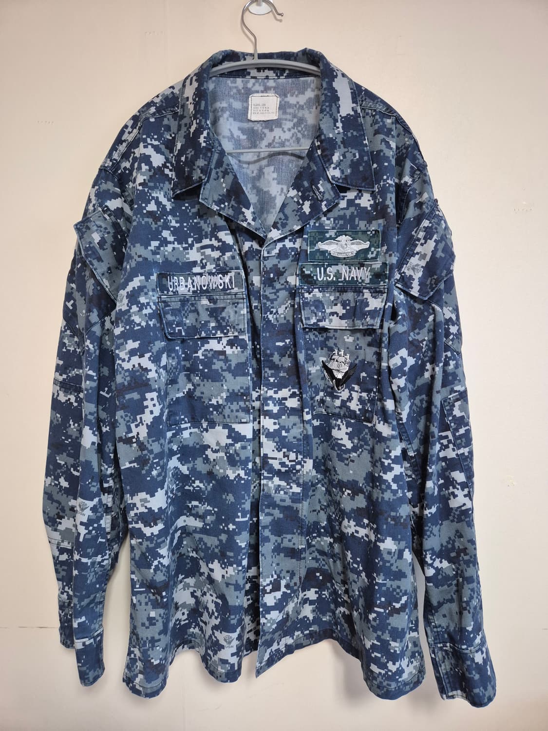 미 해군 NWU I 상의 상품이미지1