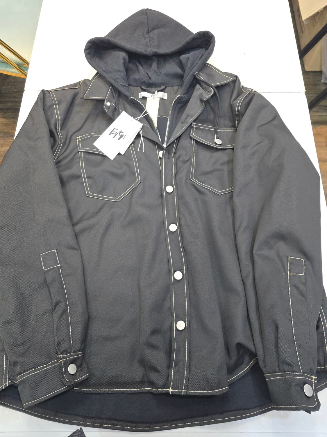 Eytys 알파 칼리 블랙 자켓 L 새상품 상품이미지4