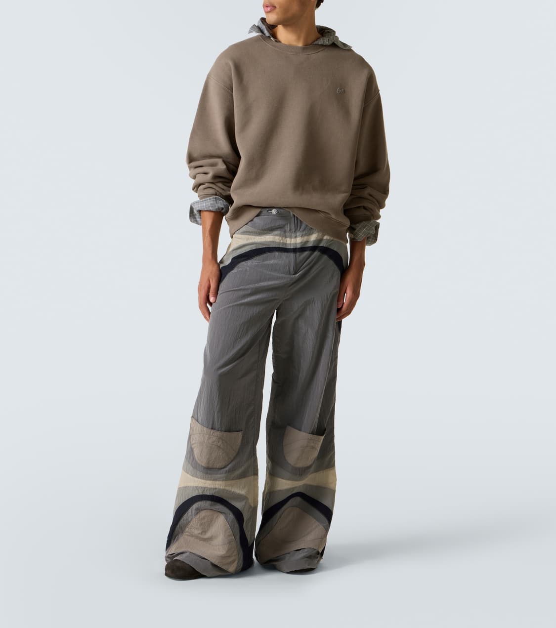 [S,M,L]이알엘 ERL 25fw 워싱 맨투맨/타우페 상품이미지3