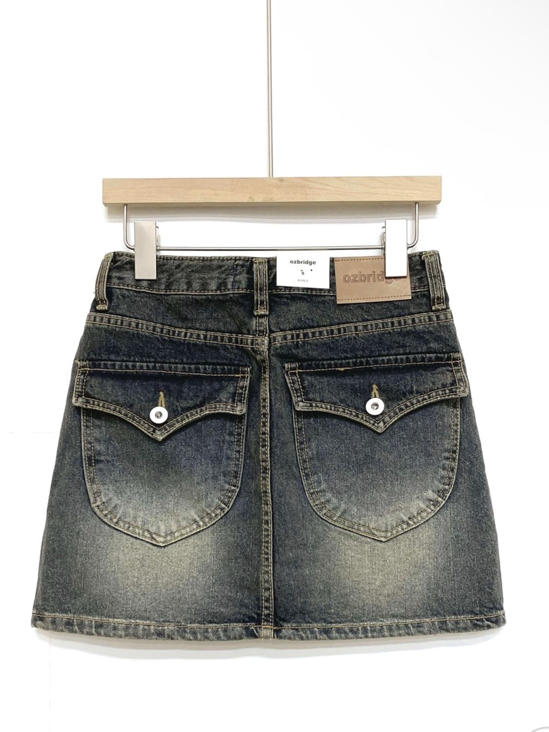 오즈브릿지 웨스턴데님 스커트 새상품 (블랙업 어텀 도매처) 상품이미지7