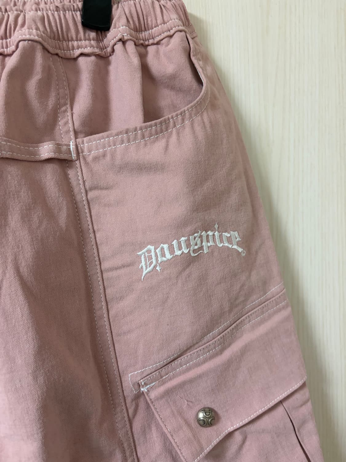 디오스피스 핑크 카고 팬츠 상품이미지2