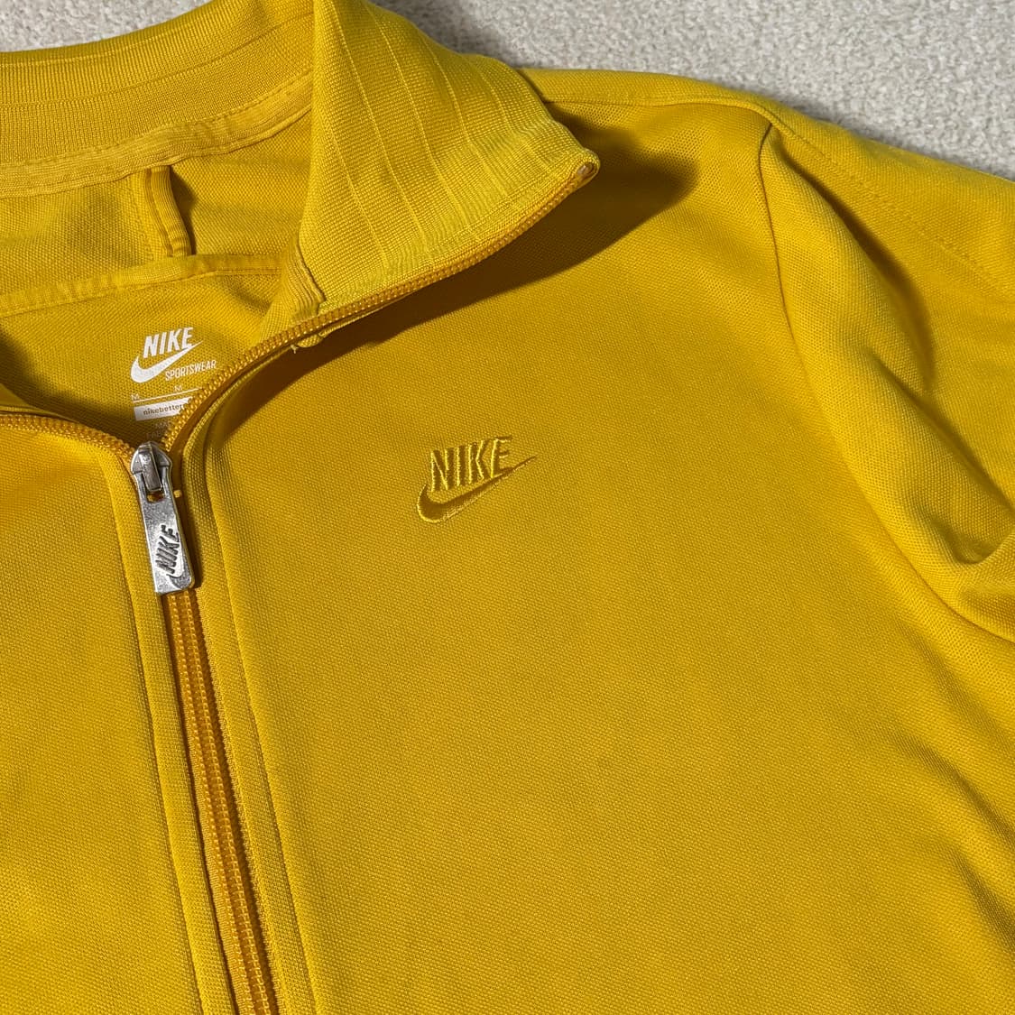 나이키 비비드 머스타드 스몰로고 져지 상품이미지3