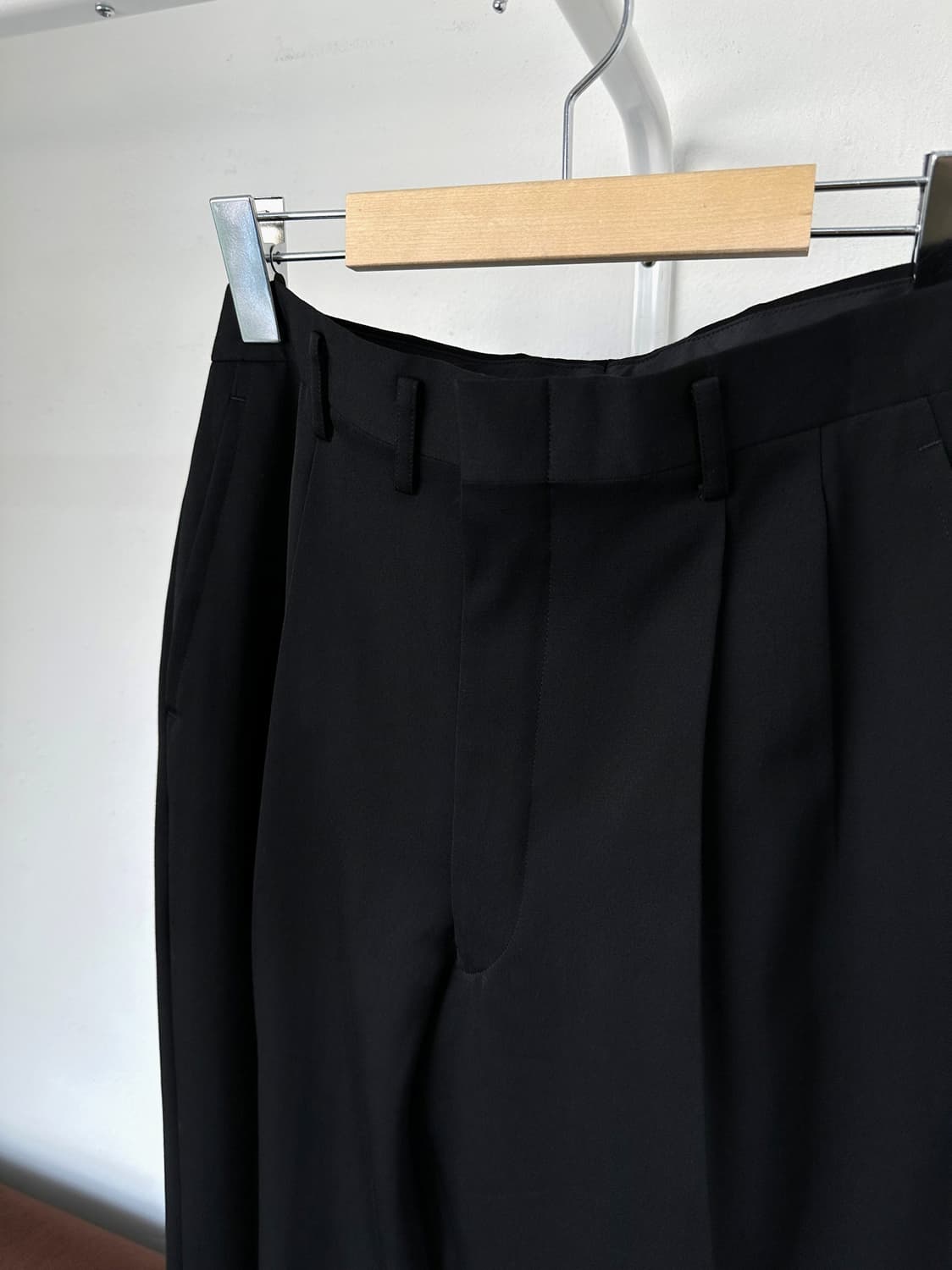 2 pleats wide tapered tro 상품이미지6