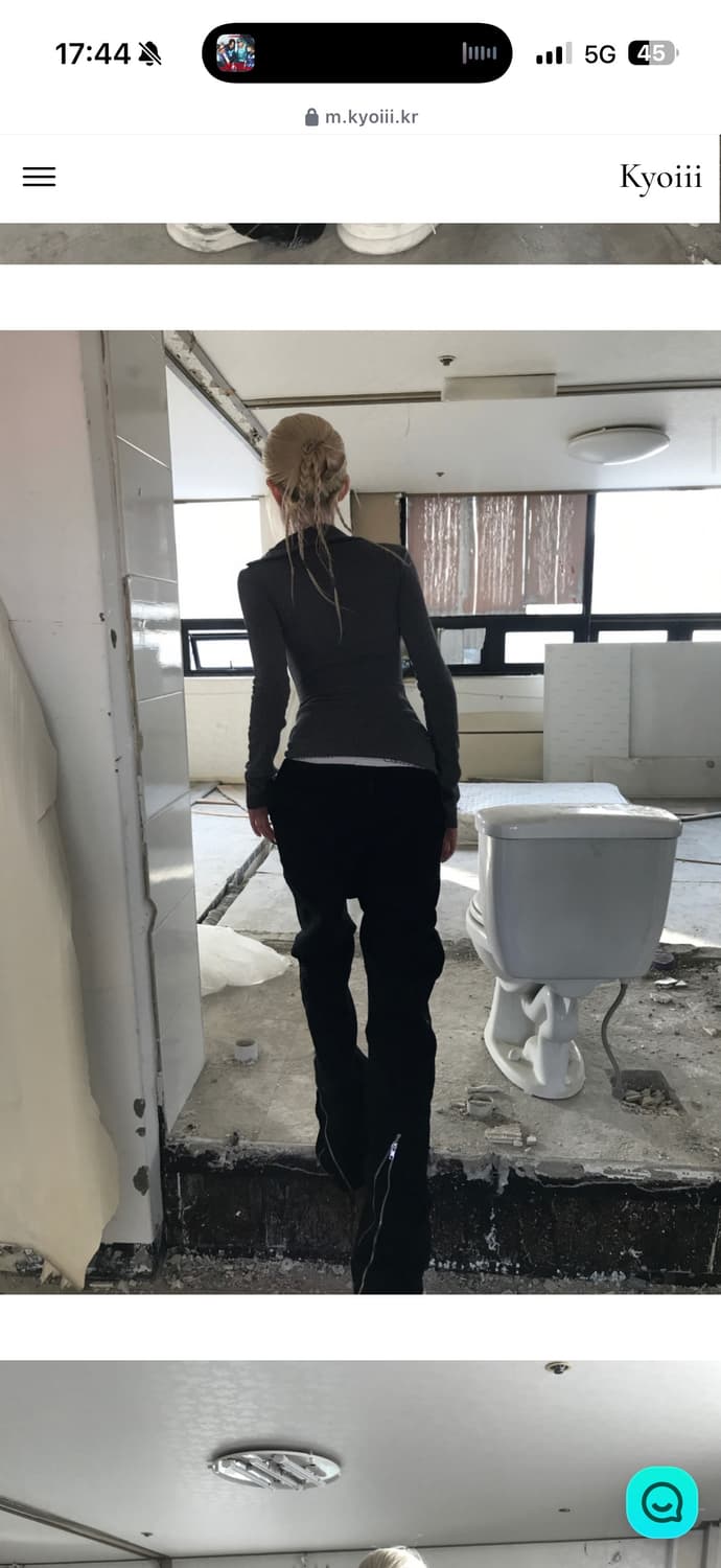 쿄이 grind zip cargo pants 블랙 s 상품이미지3