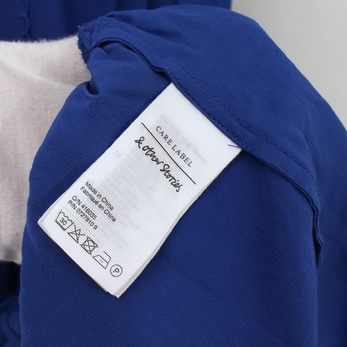 & Other Stories 앤아더스토리즈 블루 나시 롱 원피스 상품이미지9