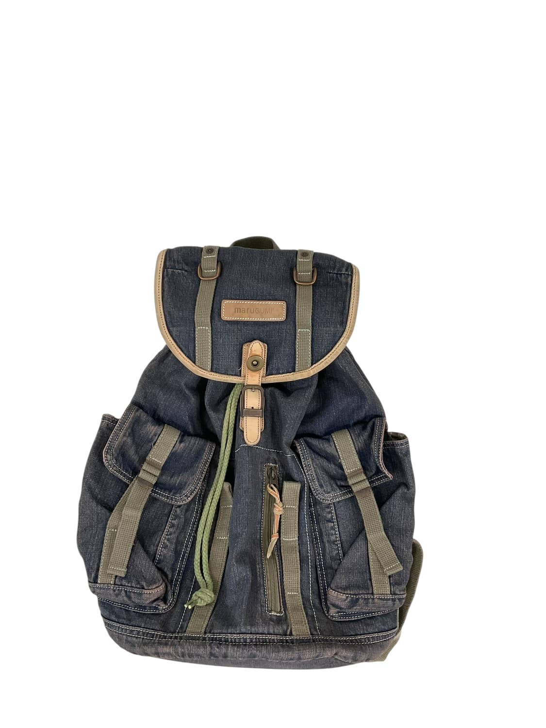 Vintage 데님 포켓 백팩 상품이미지1