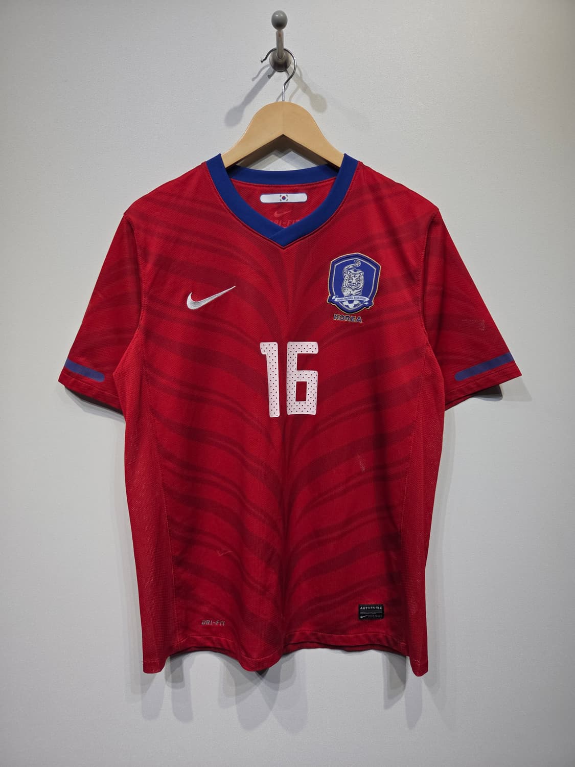 나이키 2010 대한민국 축구 국가대표 홈 유니폼 기성용 마킹 상품이미지1