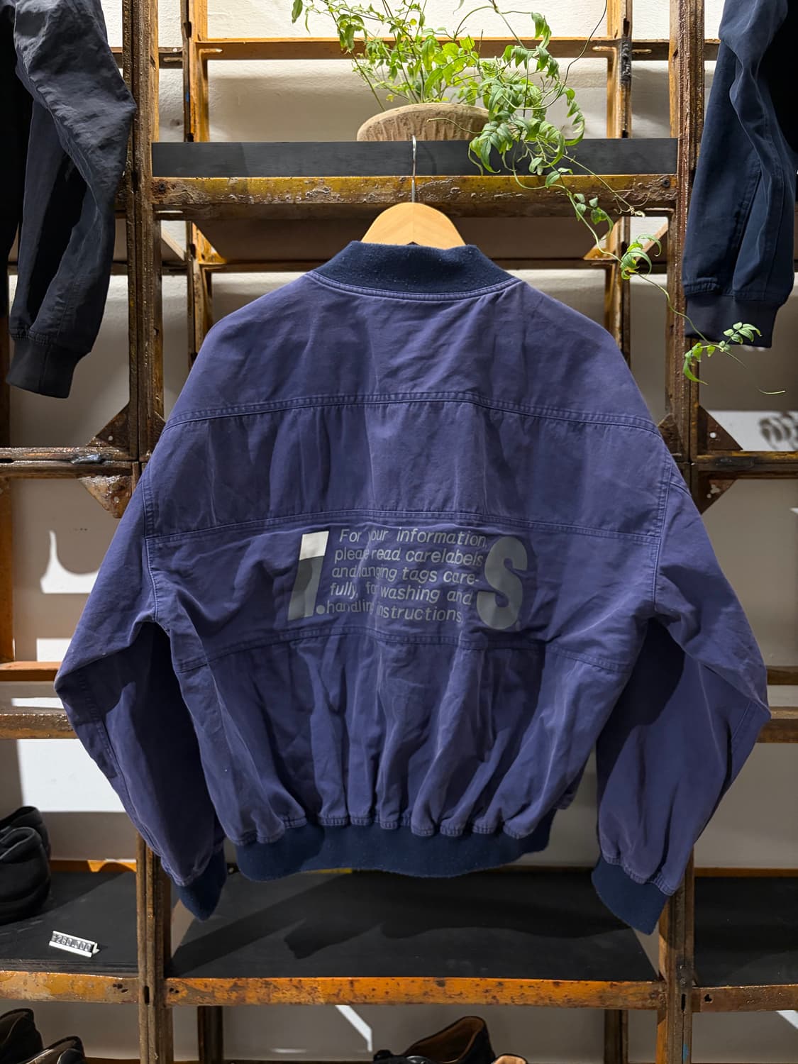 80s issey miyake sports cotton bomber 상품이미지2