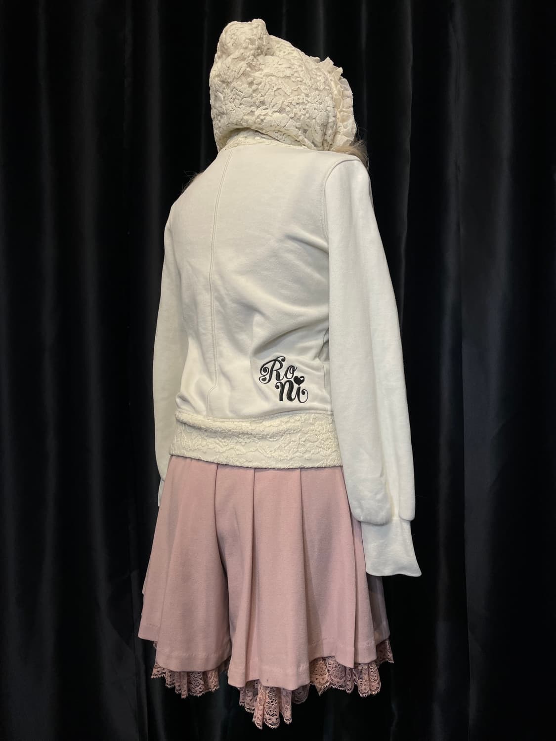 RONI 로니 히메갸루 레이스 후드집업 상품이미지6