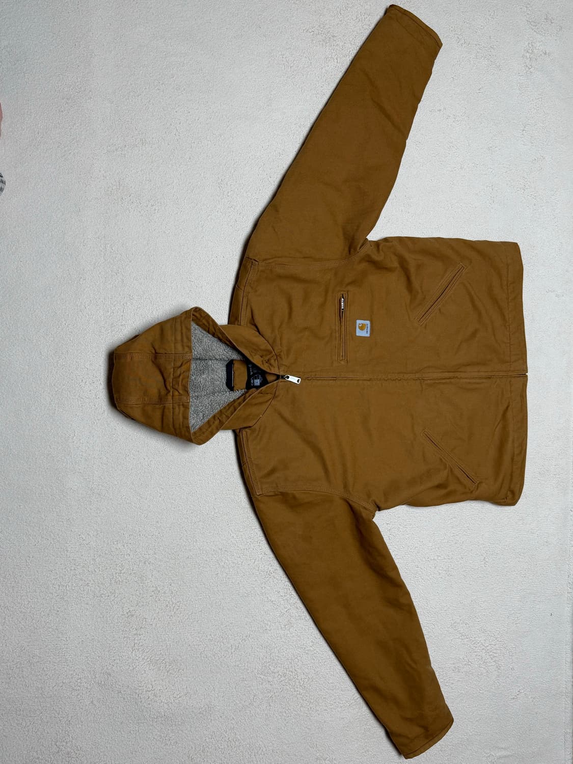 칼하트 루즈핏 후드 워크자켓 L 상품이미지4