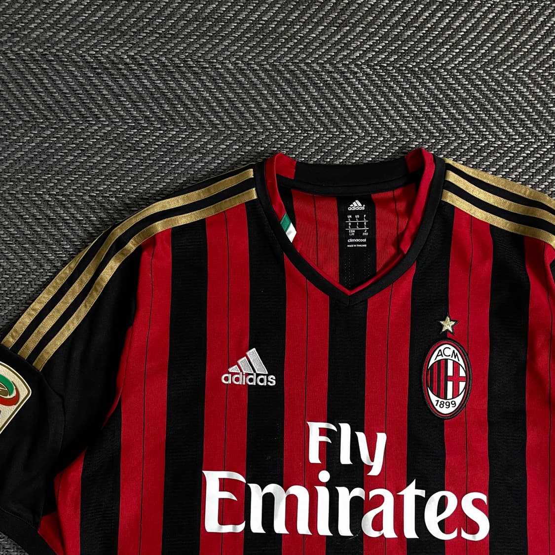 아디다스 ac밀란 13-14 리그패치 카카 유니폼o 3258 상품이미지4