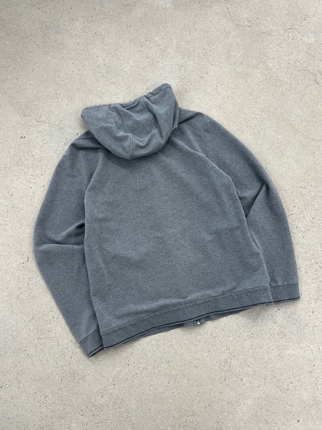 아르마니 익스체인지 그레이 로고 후드집업 상품이미지5