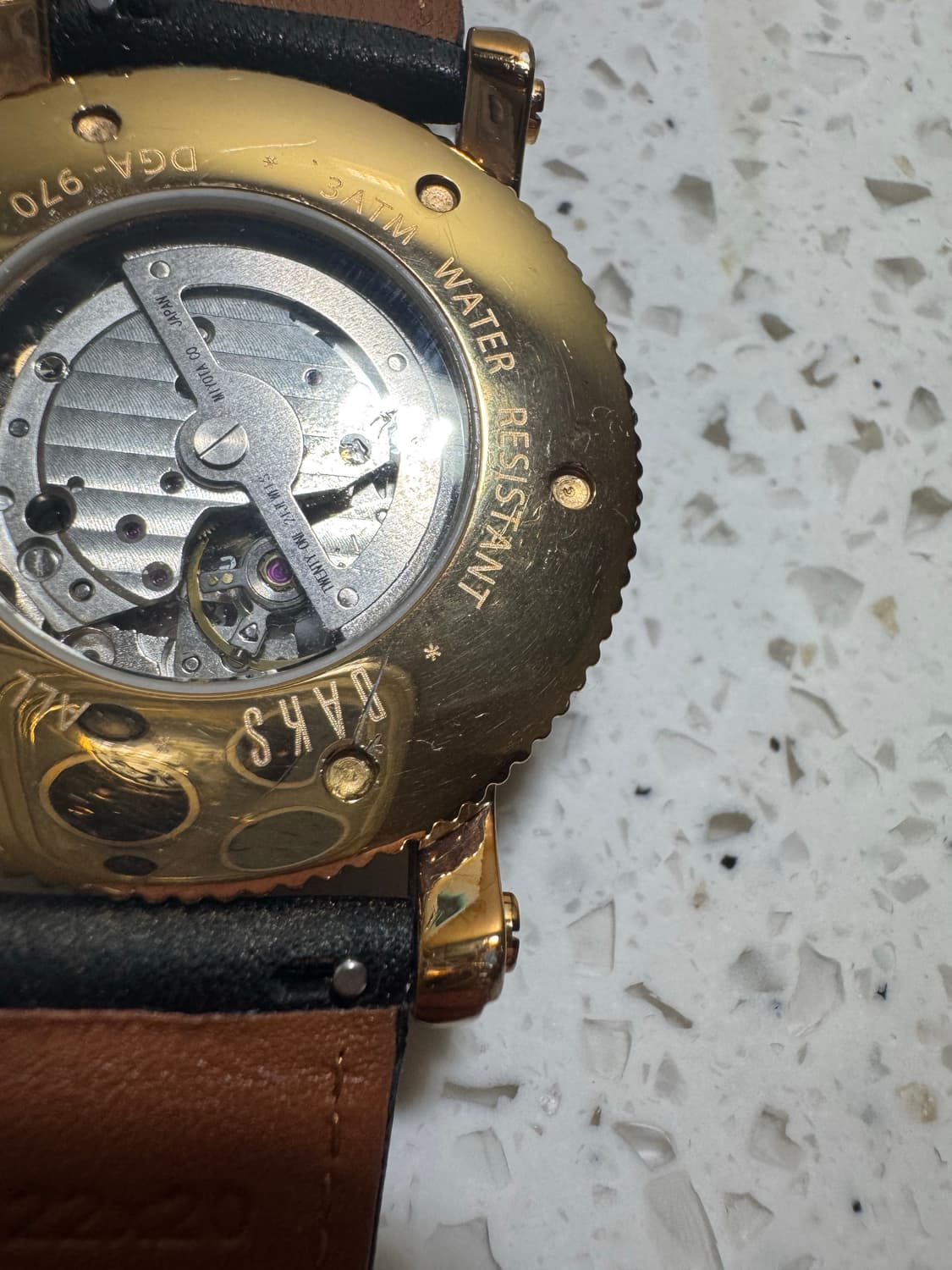 닥스 DGA-970 오픈하트 오토매틱 시계 상품이미지5